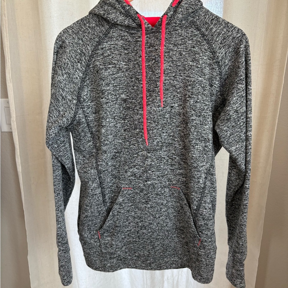 J. America Charcoal Sweater with Neon Pink Highlights